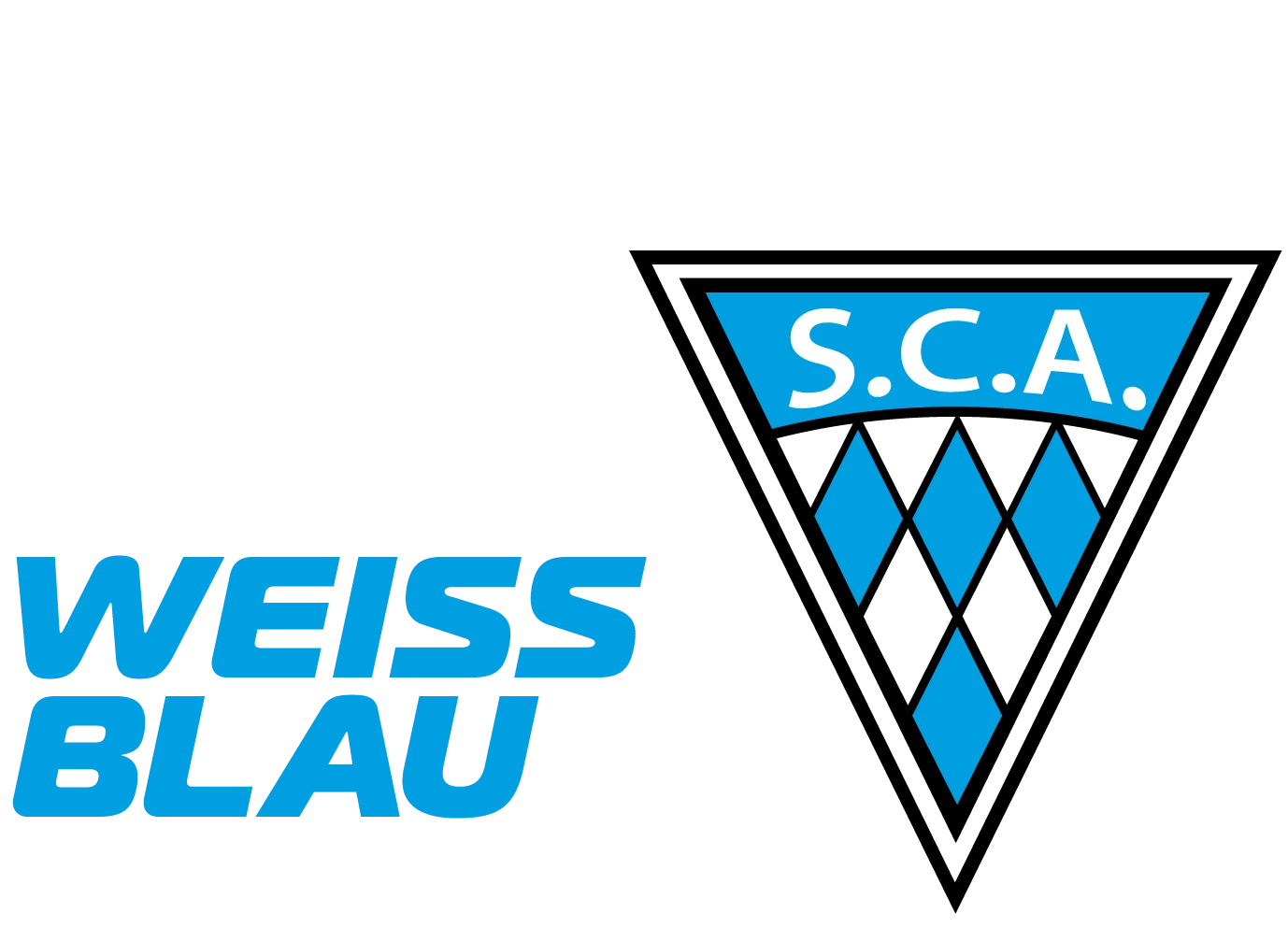 100 Jahre Weiss Blau Logo