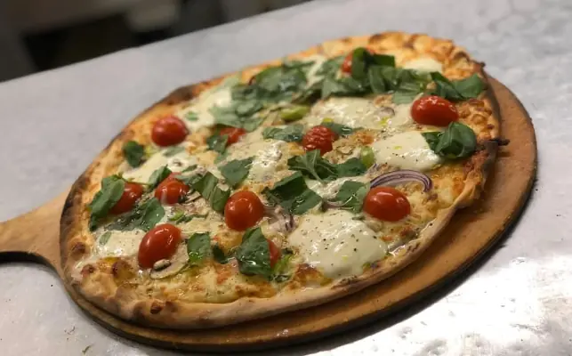 Bild von einer Pizza